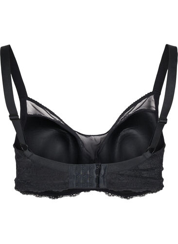 Blonde-BH med mesh, Black, Packshot image number 1