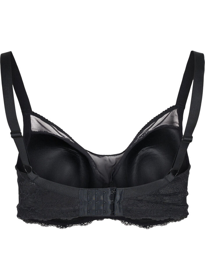 Blonde-BH med mesh, Black, Packshot image number 1