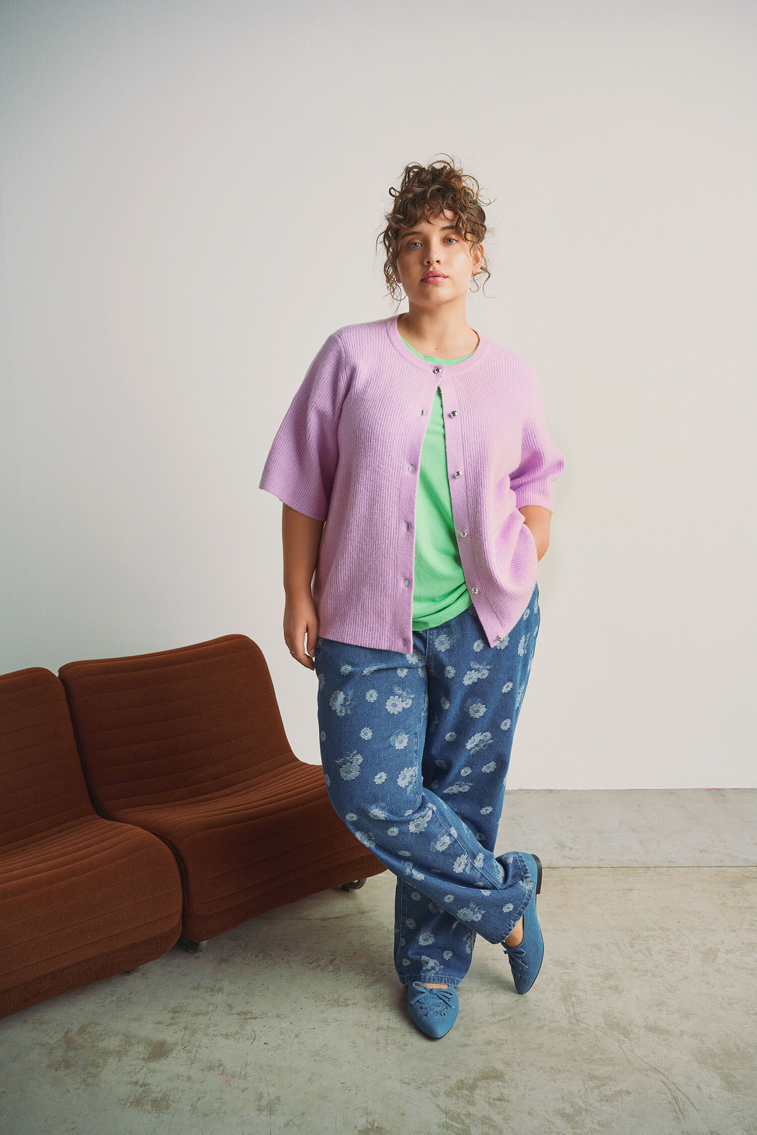 Zizzi Fargerike strikkevarer, , Model