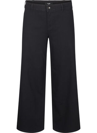 Zizzi FLASH - Vide jeans, Svart, Packshot image number 0