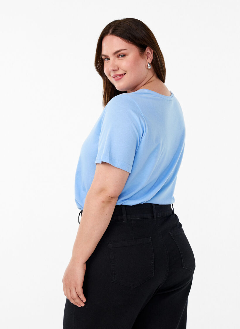 FLASH - T-skjorte med motiv, Blå, Model image number 2