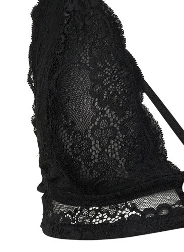 Blonde-BH med string, Black, Packshot image number 2
