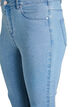 Amy jeans med h&oslash;y midje og smal passform, Bl&aring;, Packshot image number 2