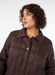 Lett polstret jakke med dekorativ quilting, Brun, Model image number 3