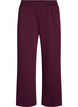 Sweatpants med h&oslash;y midje og vide ben, Lilla, Packshot image number 0