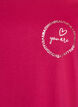 T-skjorte med trykk, R&oslash;d, Packshot image number 2