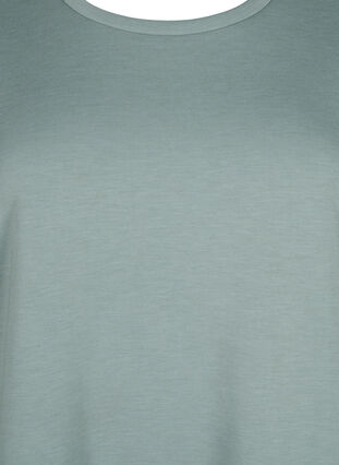 T-skjorte i modal blanding, Chinois Green, Packshot image number 2