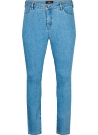 Amy jeans med høy midje og supersmal passform, Blå Amy jeans med høy midje og supersmal passform