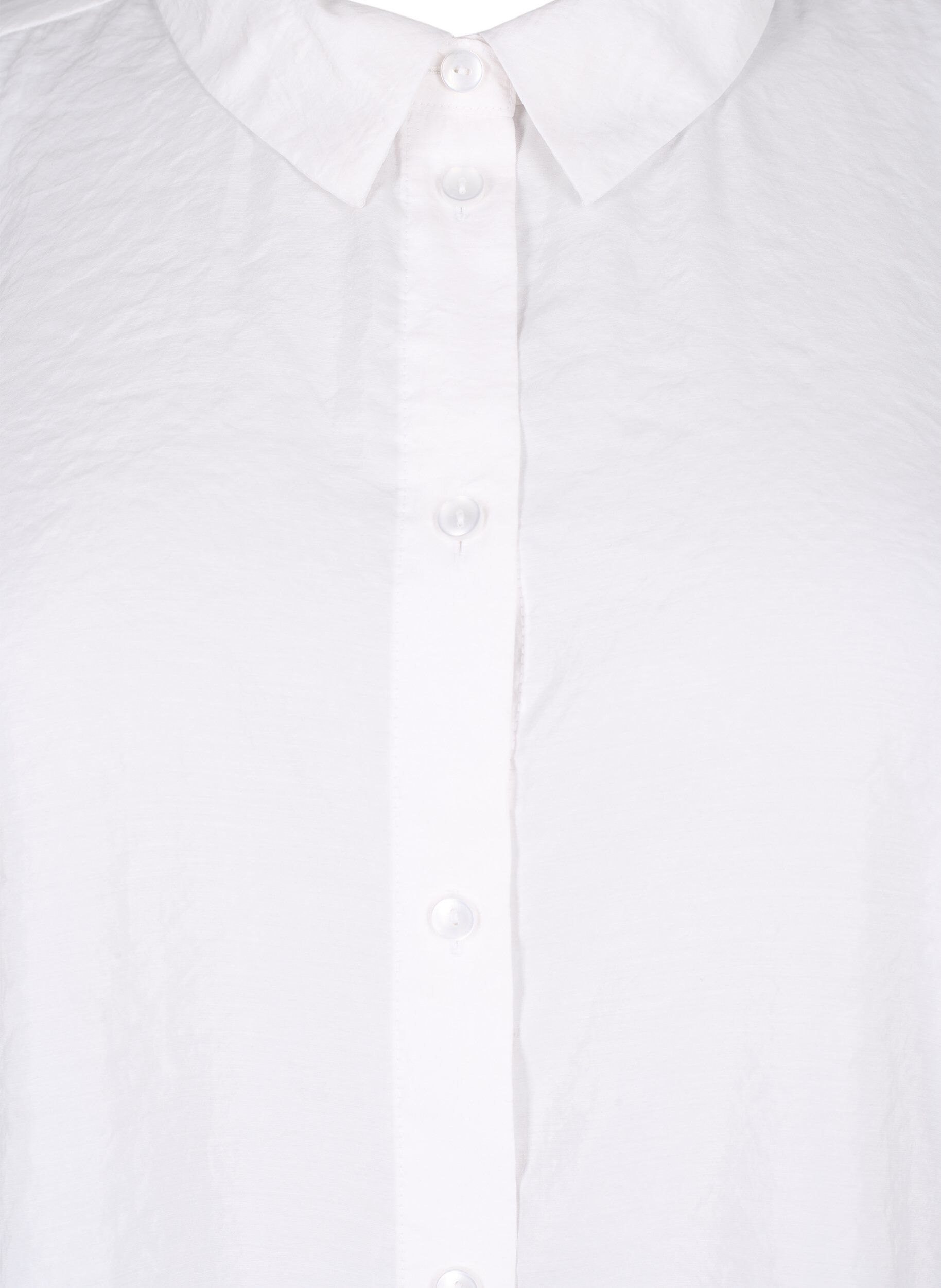ZizziLangermet skjorte i Tencel &trade; Modal, Bright White, Packshot image number 2