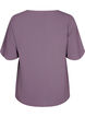 Kortermet bluse med A-fasong, Vintage Violet, Packshot image number 1