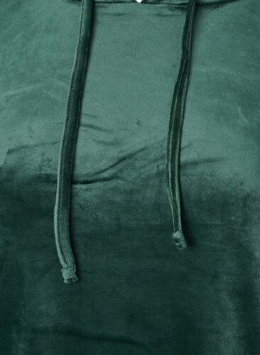 Velurkjole med hette, Scarab, Packshot image number 2