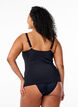 Tankini med blonder, Svart, Model image number 1