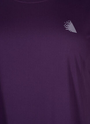 Kortermet trenings T-skjorte, Purple Pennant, Packshot image number 2