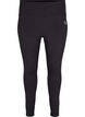 CORE, V-SHAPE DEFINE TIGHTS - Cropped treningstights med V-form bak, Black, Packshot image number 0