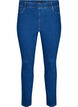 Jeggings med h&oslash;y midje, Bl&aring;, Packshot image number 0