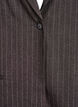 Pinstripe vest med jakkeslag, Brun, Packshot image number 2