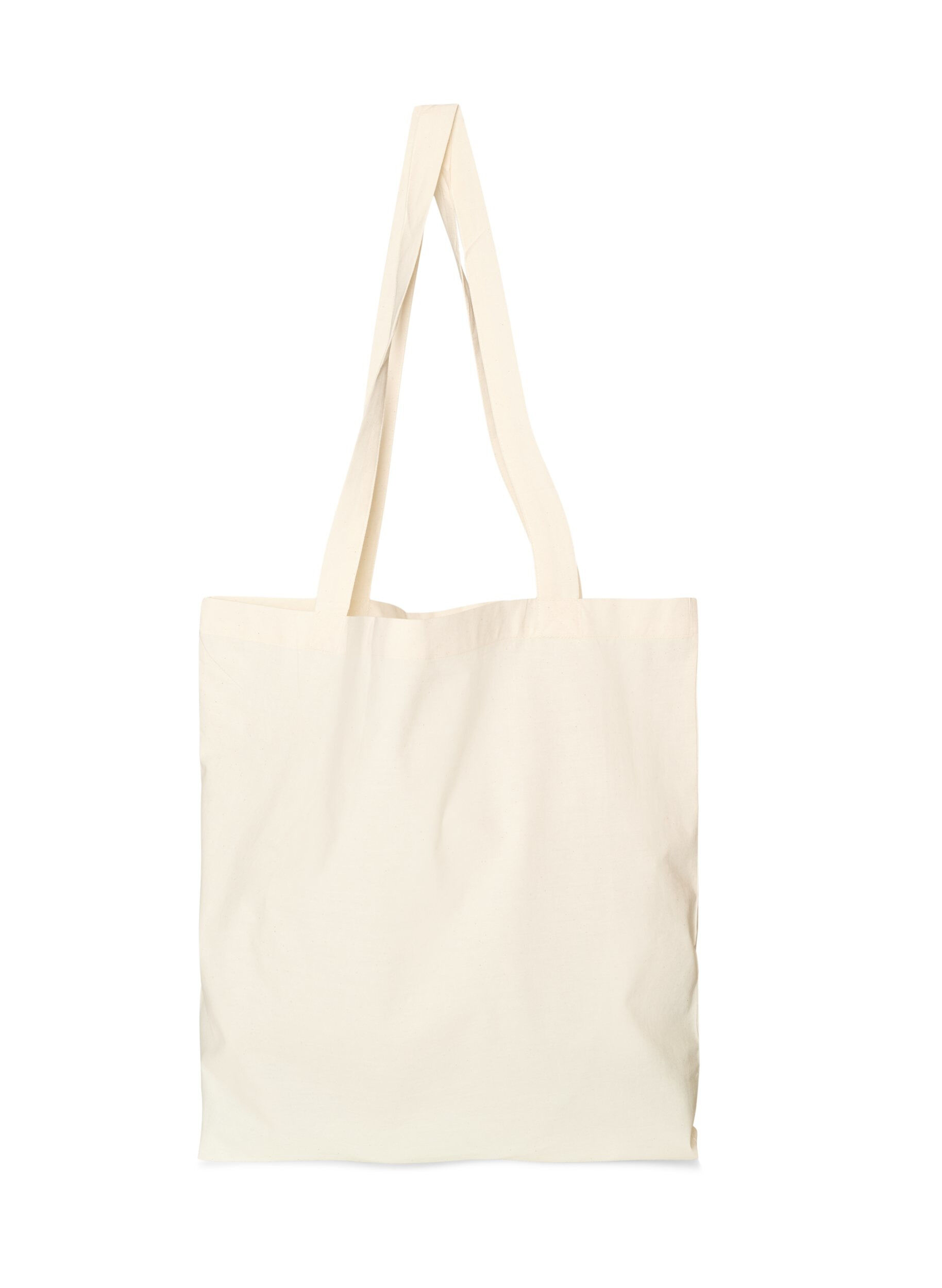 ZizziTote bag med trykk, R&oslash;d, Packshot image number 1