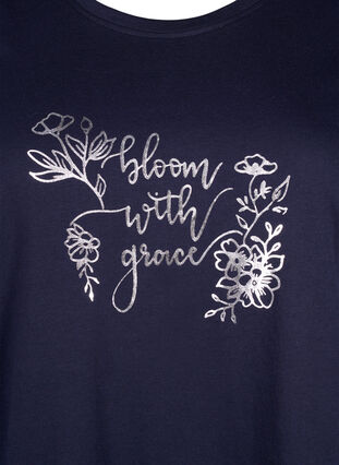 FLASH - T-skjorte med motiv, Navy Blazer Bloom, Packshot image number 2