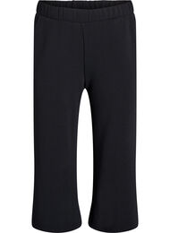 Løse bukser med 7/8 lengde, Black