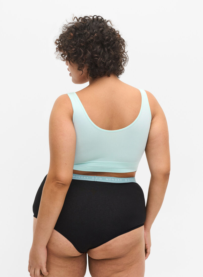 Hipstertruse i bomull med ukedager, 7 stk.a, Multi Pastel Pack, Model image number 1