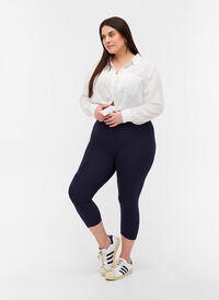 3/4-basisleggings, Night Sky, Model