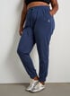 L&oslash;se joggebukser med lommer, Bl&aring;, Model image number 2