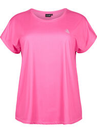 Kortermet trenings-T-skjorte, Raspberry Rose