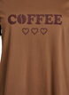 T-skjorte med trykk, Brun, Packshot image number 2