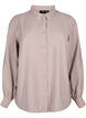 Langermet skjorte i Tencel ™ Modal, Goat, Packshot image number 0