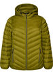 Lett jakke med hette, Gr&oslash;nn, Packshot image number 0