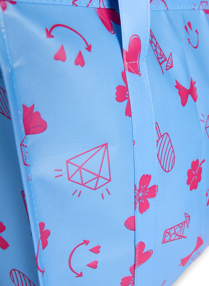 Handlepose med glidelås, Blå, Packshot image number 3