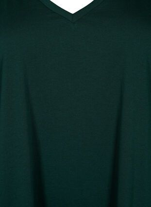 Kortermet T-skjorte med V-hals, Pine Grove, Packshot image number 2