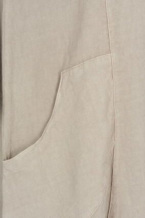 Kjole med lommer, Elephant Skin, Packshot image number 3