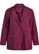 Blazer med lommer og splitter, R&oslash;d, Packshot image number 0