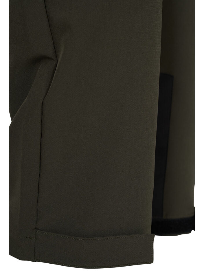 Vannavstøtende turbukser med lommer, Forest Night, Packshot image number 3