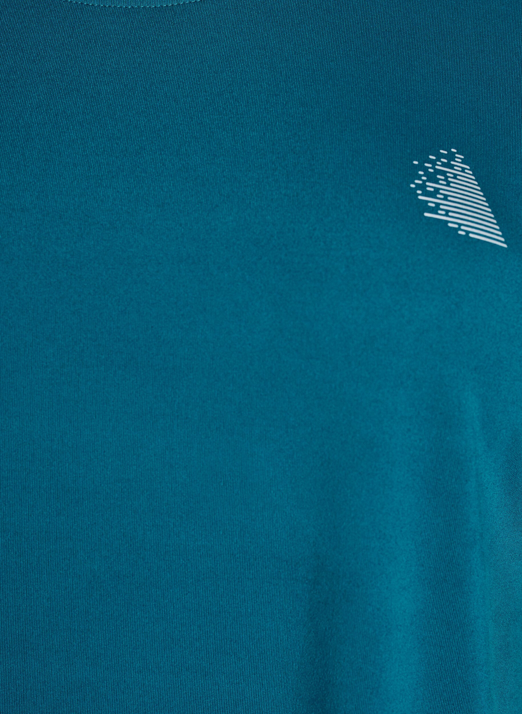 Zizzi Ensfarget trenings-T-skjorte, Gr&oslash;nn, Packshot image number 2