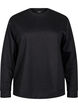 Genser med crewneck, Svart, Packshot image number 0