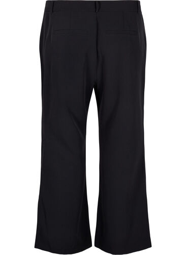 Bukser med bootcut, Black, Packshot image number 1