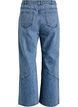 Jeans med wide fit og s&oslash;mdetaljer, Bl&aring;, Packshot image number 1