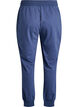 L&oslash;se joggebukser med lommer, Bl&aring;, Packshot image number 1