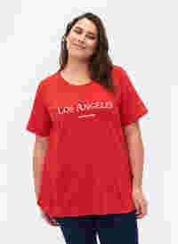 FLASH - T-skjorte med motiv, High Risk Red, Model