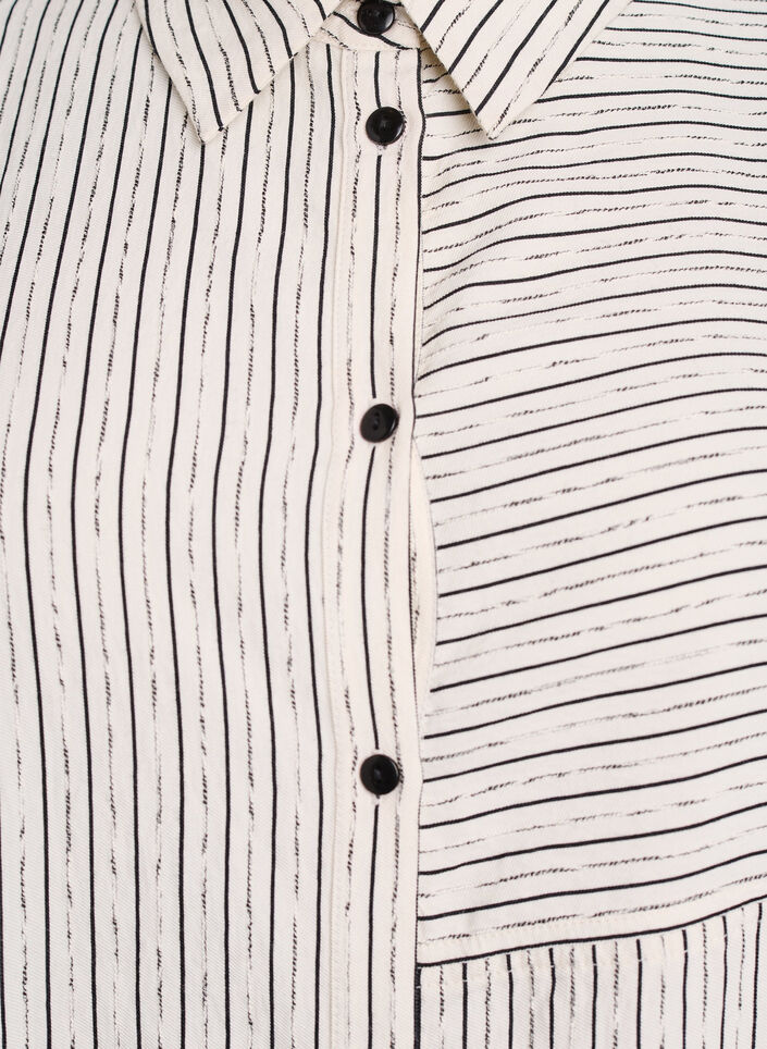Skjorte med stripemønster, White Stripe, Packshot