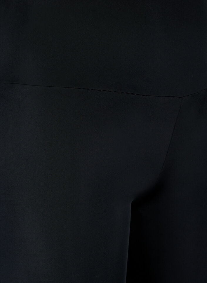 Lang badeshorts, Svart, Packshot image number 2