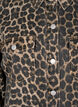 Langermet denimkjole med sebratrykk, Brown Leo AOP, Packshot image number 2