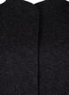 Bomberjakke i ullook med lommer, Dark Grey Melange, Packshot image number 2