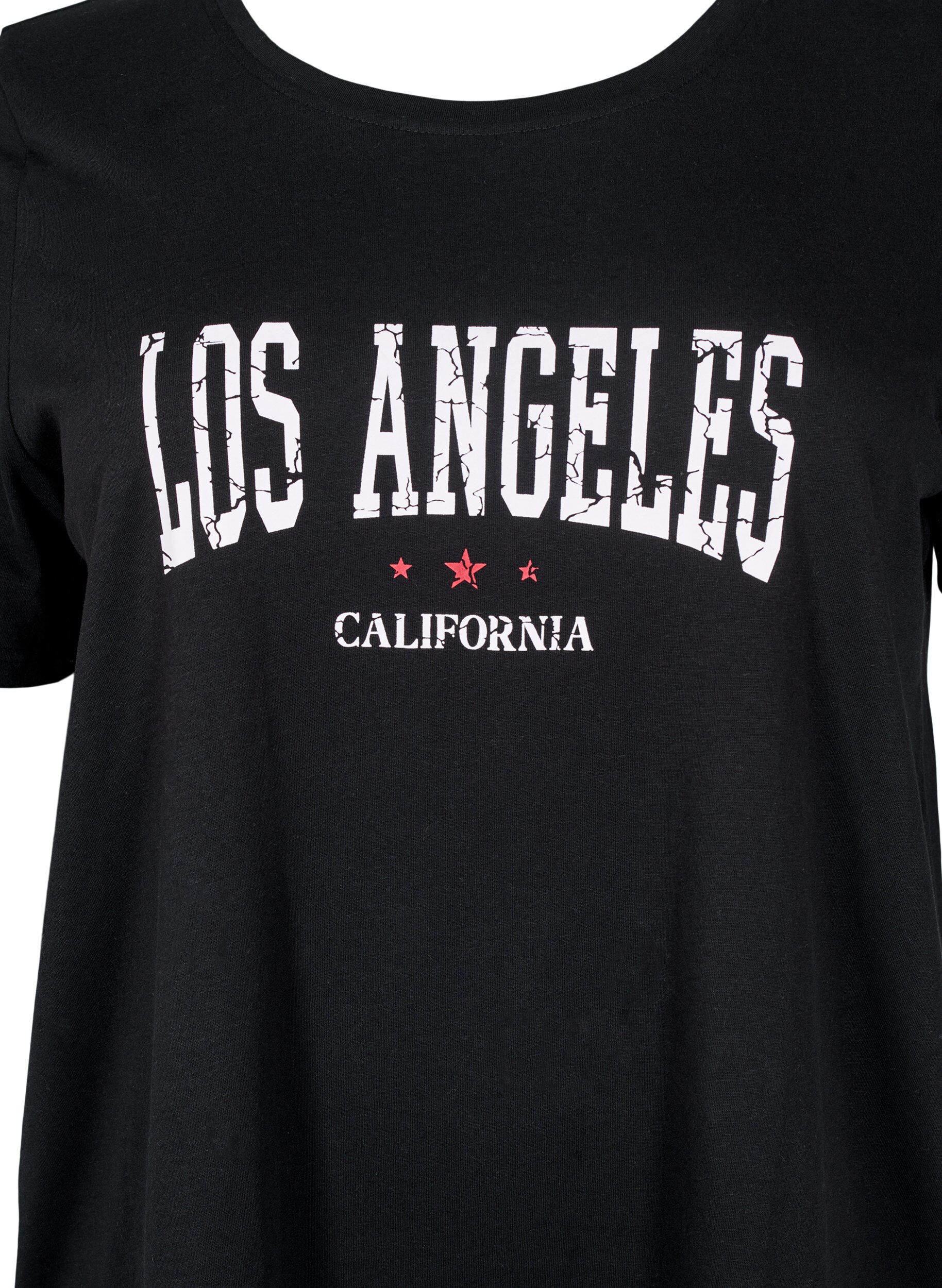 Zizzi FLASH - T-skjorte med motiv, Svart, Packshot image number 2