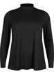 FLASH - Bluse med lange ermer og turtleneck, Svart, Packshot image number 0