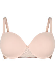 Formstøpt BH med mesh, Nude
