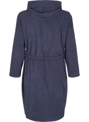 Badetøy med glidelås og hette., Peacoat, Packshot image number 1