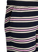 Stripete pyjamabukser med vide ben, Bl&aring;, Packshot image number 2
